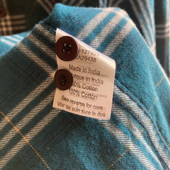 Mountain Khaki’s Owen Flannel Mens Small - Picture 7 of 13